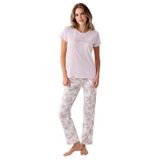 Arnetta Pijama Takımı, XL, AR3622-S-V1, Pembe, kadın