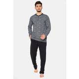 Arnetta Siyah Erkek Pijama Takımı XL