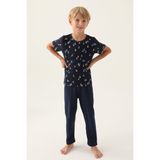 Arnetta Yacht Lacivert Erkek Çocuk Pijama Takımı - 2 - 3 Yaş