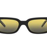 Arnette AN4317 Litty Dikdörtgen Siyah Elli Siyah Sarı Unisex Güneş Gözlüğü