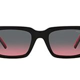Arnette AN4318 Thekidd Dikdörtgen Siyah Elli Siyah Kırmızı Unisex Güneş Gözlüğü