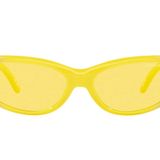 ARNETTE Erkek An4302 Yayın Balığı Dikdörtgen Güneş Gözlüğü, Sarı Gradyan Metal Gümüş/Sarı, 62 mm