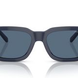 ARNETTE Erkek An4334 Cold Heart 2.0 Kare Güneş Gözlüğü, Koyu mavi/Koyu Mavi, 53 mm