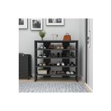 Arnetti Sargel Raflı Modern Tasarım Ayakkabılık, Antrasit - Sargel