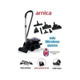 Arnica 2400W Su Filtreli Toz ve Alerjenleri Etkin Bora ET11133 Su Filtreli Süpürge Mor+ Kokulu Parfüm + 3 Yıl Garanti