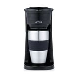 Arnica Aroma Mini IH32140 Filtre Kahve Makinesi Damlama Emniyeti ile Pratik Kullanım - Gri - Siyah