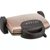 Arnica Ayvalık Tost Makinesi 1500 W Tek Yüz Yanmaz Yapışmaz Kaplama Rose Gold 6 Dilim Izgara - Beyaz