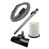 Arnica Bora 3000 4000 5000 7000 Süpürge Hortum Boru Turbo Başlık Filtre Seti 4'lü Kilitli