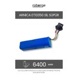 Arnica ET13350 Sil Süpür Robot Süpürge Uyumlu Batarya 6400 mAh - Muadil Ürün