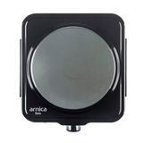 Arnica GH25030 Tek Gözlü Elektrikli Metal Yüzeyli Set Üstü Ocak Siyah