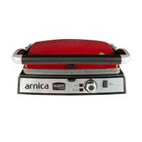 Arnica GH26243 Tostit Maxi Granit Tost Makinesi Kırmızı (Teşhir Ürünü)