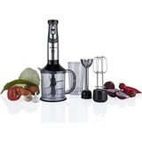 Arnica Güçlü 1200W El Blender Seti, 1.2l Hazne, Paslanmaz Çelik Bıçak - Açık Bej