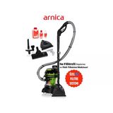 Arnica Hydra Rain 2400 Watt Su Filtreli Halı Yıkama Ve Süpürme Makinesi + Kokulu Şampuan + Hav&Yün Temizleyici
