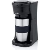 ARNICA IH32140 AROMA MINI FILTRE KAHVE MAKİNESİ 400 ml Kapasite Paslanmaz Çelik Mug ile - Siyah