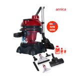 Arnica Rain Plus Çift Tank Sistemi Ve Uzun Kablolu Su Filtreli Torbasız Süpürge & Halı Yıkama Makinesi