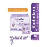 Arnis Pharma Nislife Uyku ve Sakinleme Desteği Passiflora Kediotu Melisa Magnezyum Kalsiyum İçeren Takviye Edici Gıda | Bitkisel Ekstre ve Vitamin D İçeren Günlük Kullanım Desteği 1 Kutu