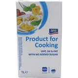Aro Bitkisel Sıvı Krem Şanti Şekersiz (1 Kg) - 70 Adet