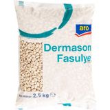 Aro Dermason Fasulye 2,5 kg - Iri Taneli, Çabuk Pişen Kuru Fasulye