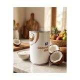 Aro Hindistan Cevizi Sütü 400 ml - Coconut Milk – %60 Yoğun Özlü, İlave Şekersiz, Vegan ve Glutensiz (TheGinza)