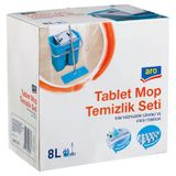 Aro Tablet Mop Temizlik Seti 3'Li Ekonomik Paket