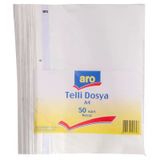 Aro Telli Dosya 50'Li Beyaz - Ekonomik Ve Dayanıklı Ofis Arşivleme 2'Li Ekonomik Paket