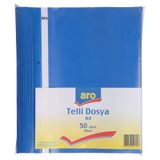 Aro Telli Dosya 50'Li Mavi - Ekonomik Ve Dayanıklı Arşivleme Çözümü 2'Li Ekonomik Paket