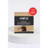Aroha %70 Kakao Fındıklı Bitter Çikolata Organik Hindistan Cevizi Şekerli 5'li Paket(40 G x 5 Adet) - 200 gr