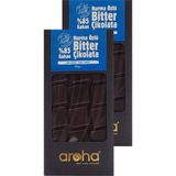 Aroha %85 Kakao Hurma Özlü Bitter Çikolata 160 g Vegan ve Glutensiz İkili Paket - 160 gr