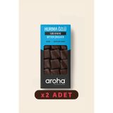 AROHA %85 Kakao Hurma Özlü Bitter Çikolata 2'li Paket (80 G X 2 Adet)