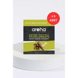 AROHA Antep Fıstıklı Yulaf Sütlü Organik Hindistan Cevizi Şekerli Çikolata 42 Gr. X 5 Adet