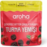 Aroha Şekersiz Bitter Çikolata Kaplı Turna Yemişi 50 gr - Şekeri Meyveden