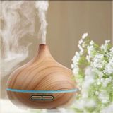 Aroma Difüzör Gece Işığı 7 LED Nemlendirici Kumandalı 550 ml Buhar Makinesi - Çok Renkli