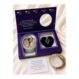 Aroma Hediye İSTİRİDYE İÇİNDE GERÇEK İNCİ KADIN KOLYE SETİ ÖZEL YILBAŞI HEDİYESİ