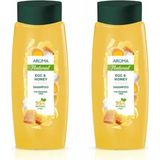 Aroma Natural 2x400 ml %95 Egg Honey Şampuan