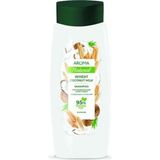 Aroma Natural 400 ml %95 Bitkisel Buğday Hindistan Cevizi Sütü Yıpranmış Saçlar İçin Şampuan
