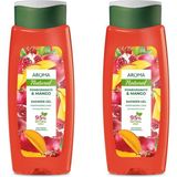 Aroma Natural Duş Jeli Pomegranate & Mango % 95 Bitkisel 2 x 400 ml