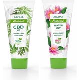 Aroma Natural Kakao Yağı 75 ml + Water Lily % 96 Bitkisel El Kremi 75 ml