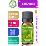 Aroma Terapi TR Yeşil Elma Saf Esansiyel Yağ Oda ve Ortam Kokusu Aromatik Uçucu Yağ 10 ml
