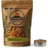 Aroma Wood Grill Mangal Bbq Barbekü Için Meşe Ağacı Biberiye & Dağ Kekiği Karışımı Tütsüleme Aromatalaşı