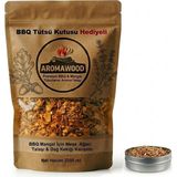 Aroma Wood Grill Mangal & Bbq Barbekü Için Meşe Ağacı & Dağ Kekiği Tütsüleme Fümeleme Aroma Talaşı