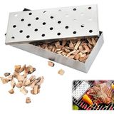 Aroma Wood Grill Mangal & Bbq Barbekü Talaş Paslanmaz Çelik Inox Tütsüleme Fümeleme Kutusu