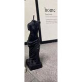 Aromatik Kokulu Venüs Kadın Roma Büst Dekoratif Mum El Yapımı