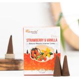 Aromatika Çilek & Vanilya Aromalı Konik Tütsü - Seçenek
