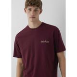 Aromavita Mavi M0613576-70426 Mavi Harry Potter Baskılı T-Shirt Erkek Tişort