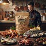 Aromawood Elma Ağacı ve Defne Yaprağı Tütsü Talaşı 2500 ml | Mangal ve BBQ için, 650 gram, Tütsüleme Kutusu Hediyeli, Starking Karışımı, Doğal Talaş