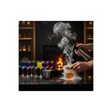 Aromawood Kokteyl Viski Tütsüleme Seti. Kiraz Ağacı Talaşı ve Tarçın Çubuğu Aroması