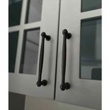 Aron 2 Adet Sütun Kulp Tv Ünite Komidin Şifonyer Konsol Mutfak Dolap Kapak Kulpu 128 mm - 160 mm - 224 mm - 128MM - Siyah