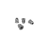 ARON (20 Adet) Metal Zamak Dübel Ahşap Mobilya Bağlantı Dübeli Metal Vida Yuvası M6 8*13 V117