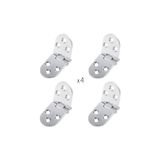 ARON (4 Adet) Kırma Masa Menteşesi Akıllı Sehpa Katlanır Masa Sihirli Sehpa Metal Krom Menteşe 30x70mm
