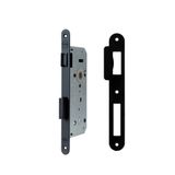 ARON Dooraks Siyah Kilit (banyo - Wc) Kapı Kilidi 40x23mm Oval Ayna